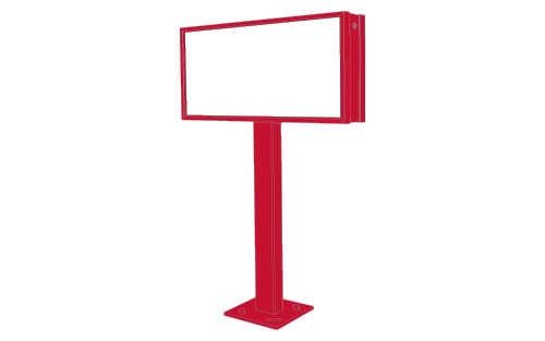 Happys directional sign 500x313