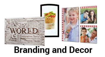 Branding, Decor and Merchandising