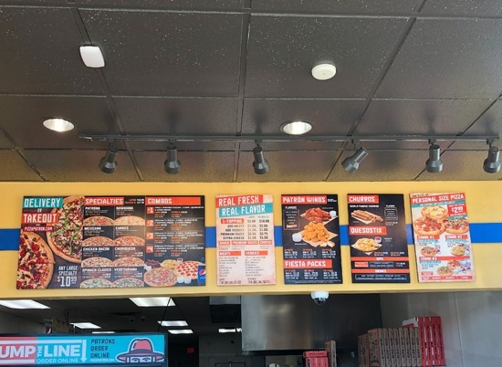 Indoor Pizza Patron Benchmark