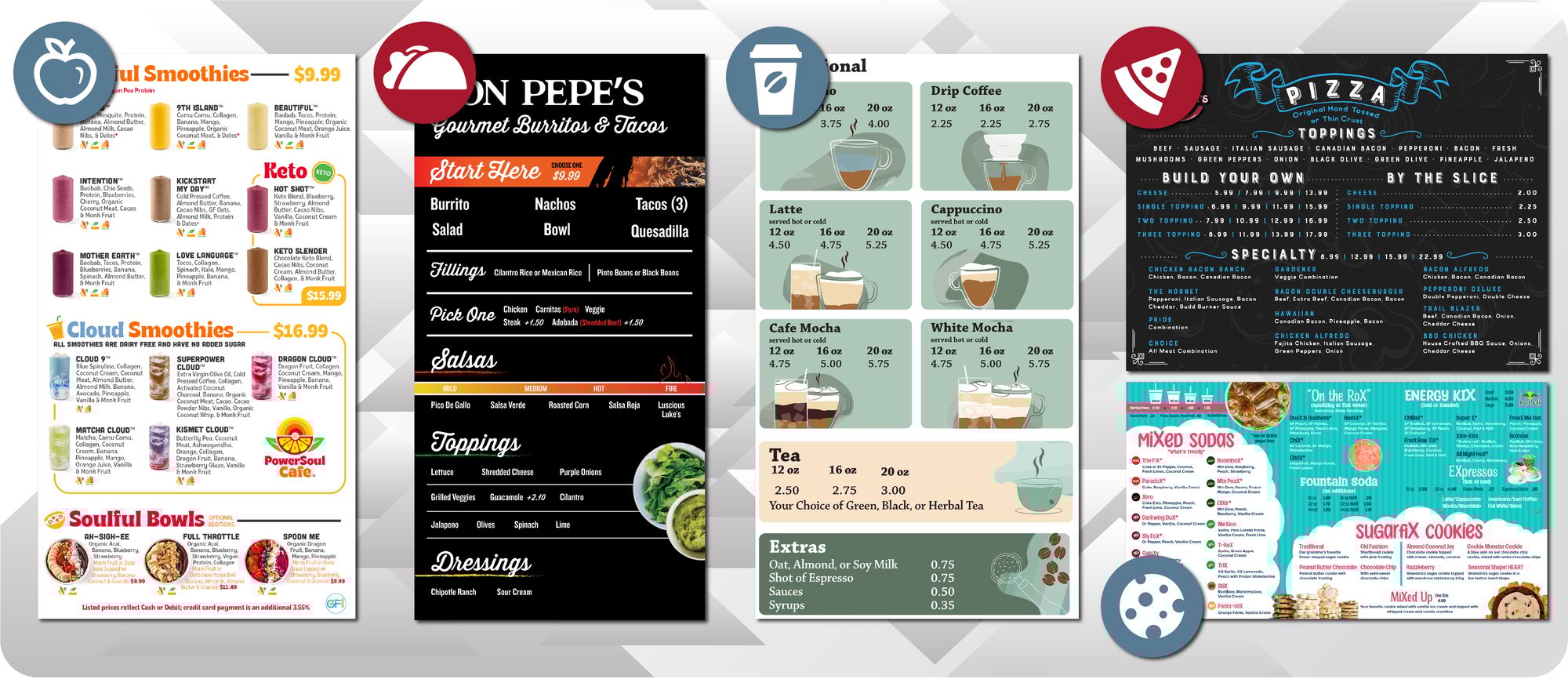 MENU EXAMPLES 1 MENU EXAMPLES 1
