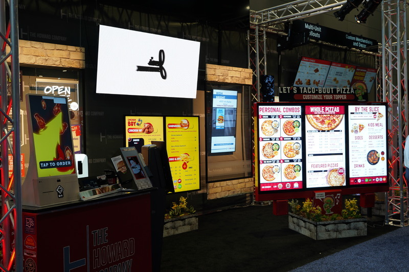 Restaurant show digital signage Restaurant show digital signage