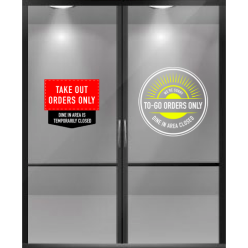 Window Clings for Businesses