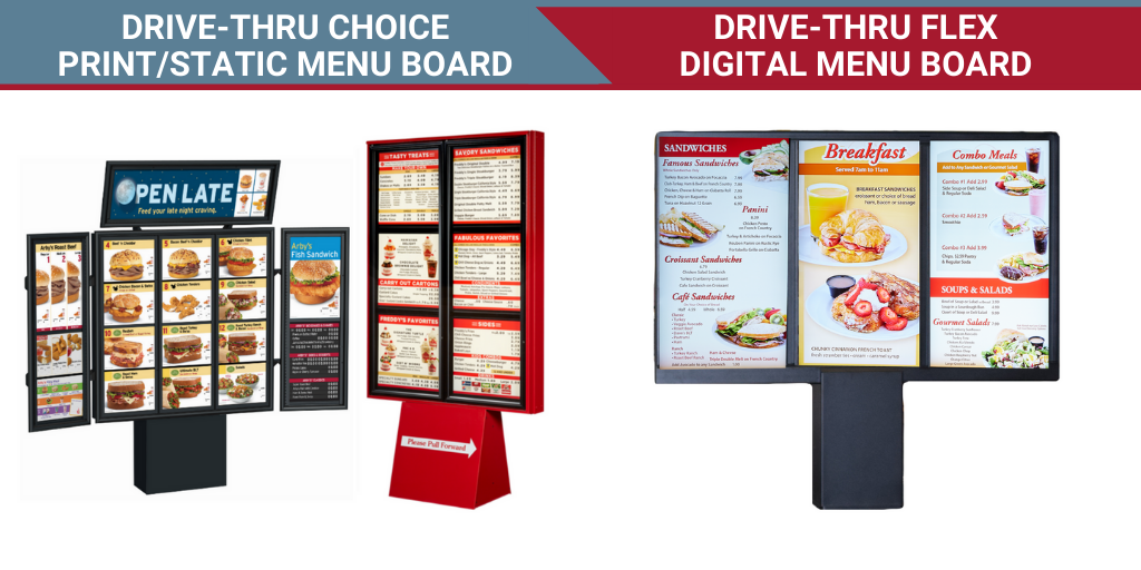 Drive-Thru Menu Boards