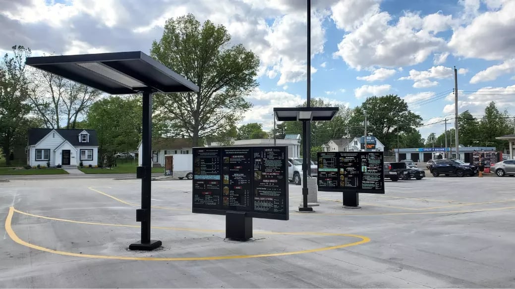 Dual Drive-Thru Lane with Drive-Thru Flex Dairy King 1040 x 585