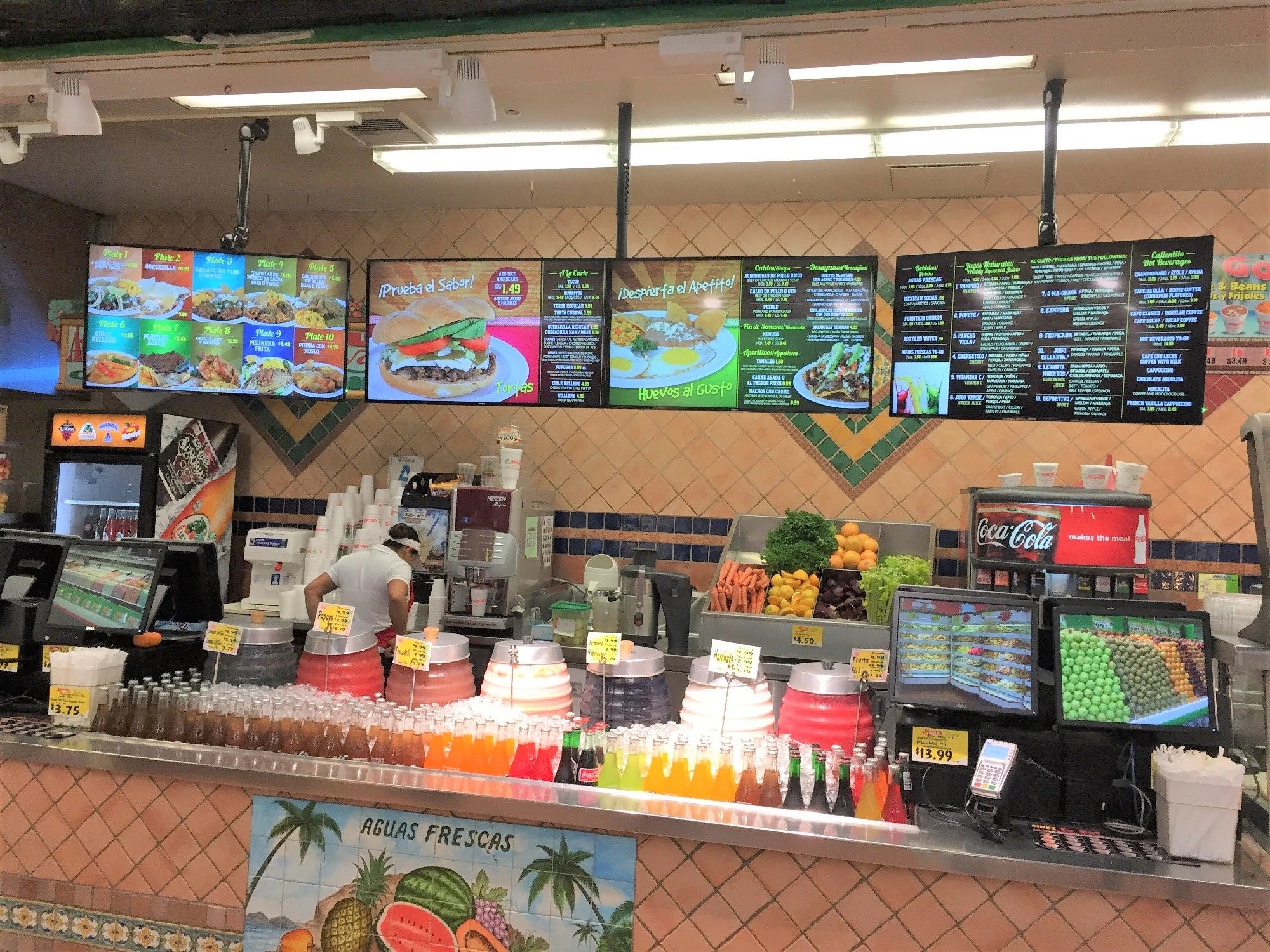 Digital Displays and Menu Boards 2000 x 1500