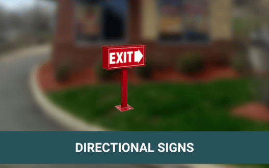 Drive-Thru Directional Signs