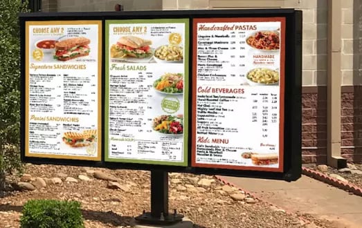 Digital Displays For Independent Restaurants