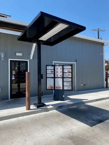 Bill Miller BBQ Flat Top Canopy