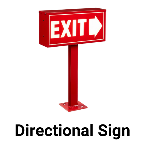 Drive-Thru Directional Sign