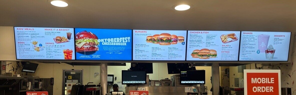 How Much Do Chain Restaurants Spend on Signage and Visual Technology?