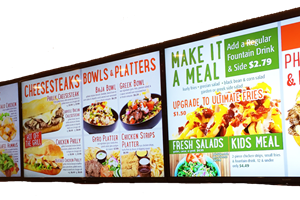 Digital Menu Boards for Restaurants