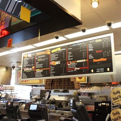 Portillo's magnetic menu boards