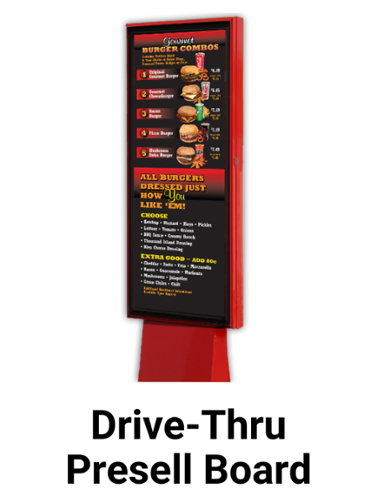 Drive-Thru Presell Board 377 x 503