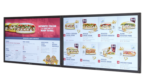 Indoor Digital Menu Board Indoor Digital Menu Board