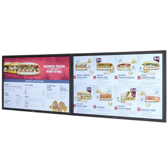 Indoor Digital Menu Boards 540 x 540 Indoor Digital Menu Boards 540 x 540