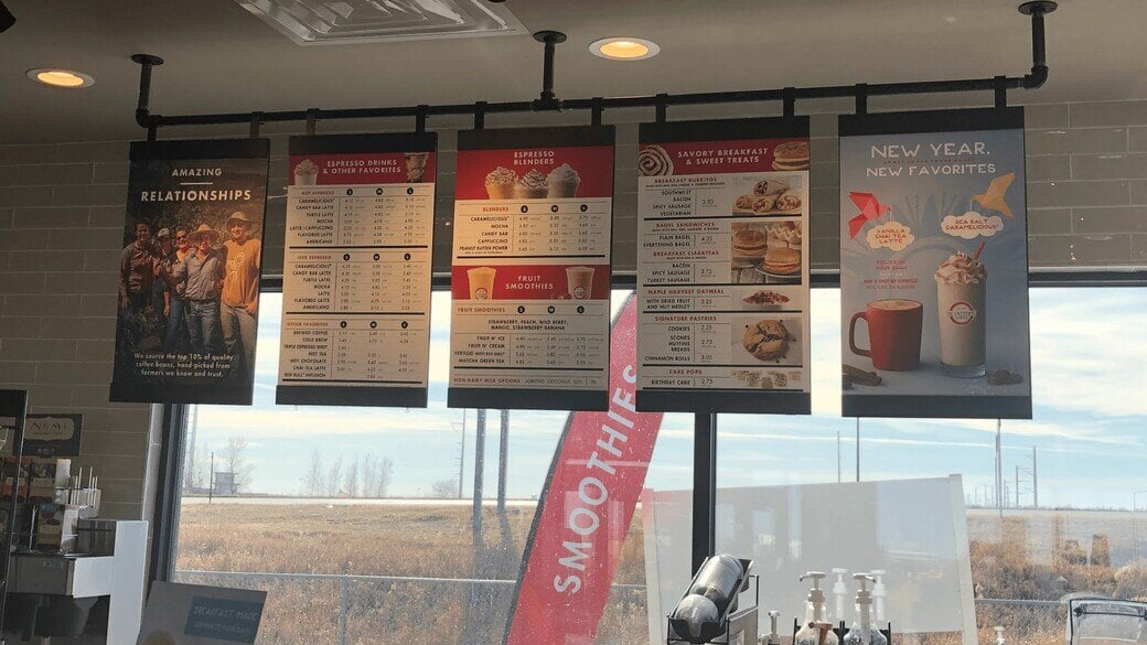 Scooters Coffee Indoor Menu Board 1040x585 Scooters Coffee Indoor Menu Board 1040x585