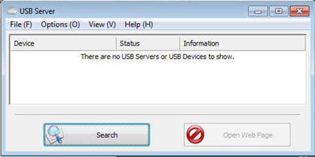 No Devices Screenshot